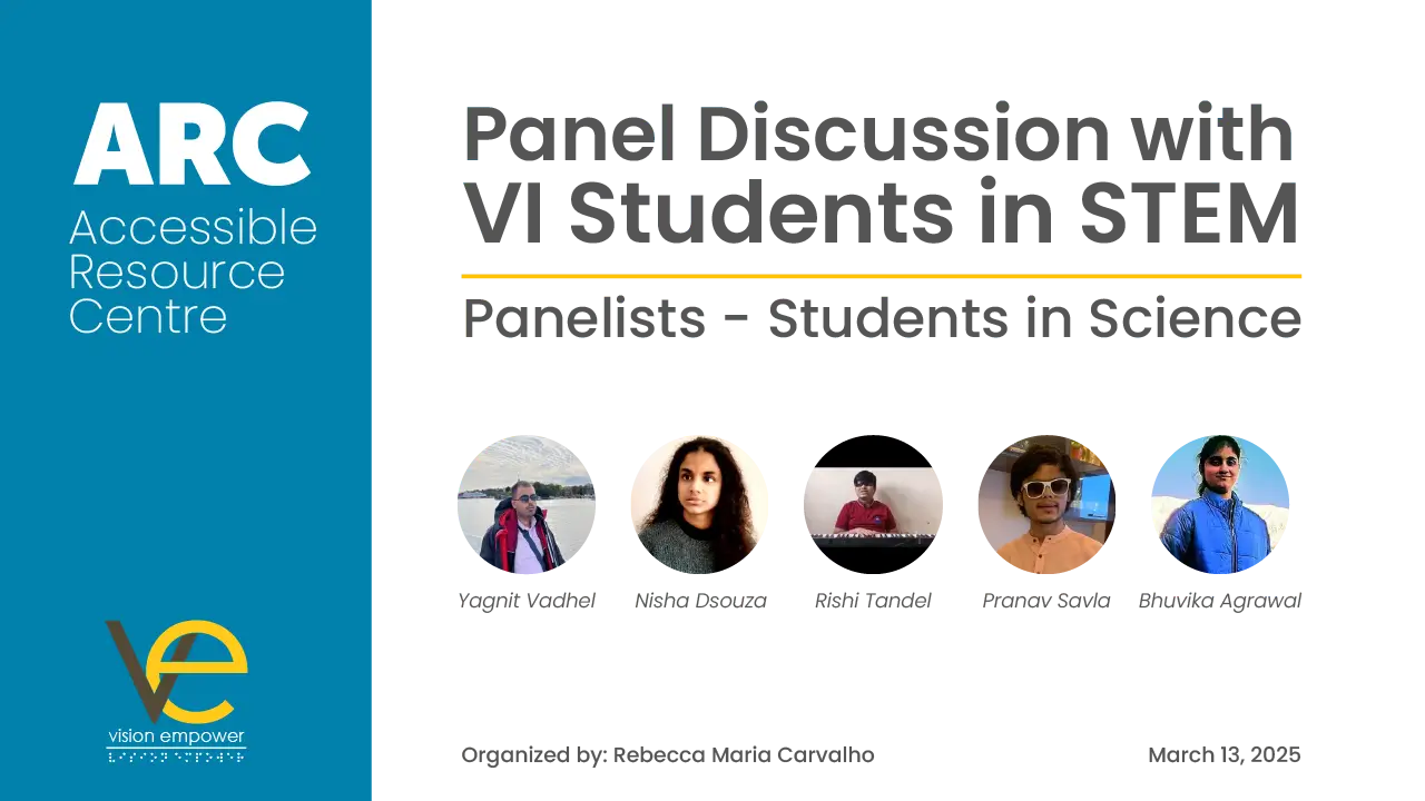 Panel Discussion with Students in Science on March 13, 2025 - Meeting Recording
