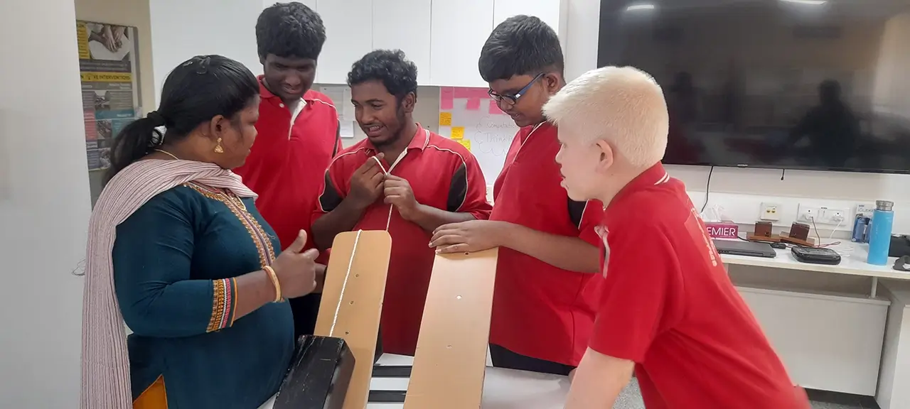 Science Day at ARC with Siddlagatta Students