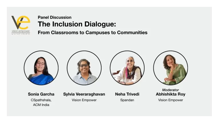 Poster for Panel Discussion- The Inclusion Dialogue:From Classrooms to Campuses to Communities