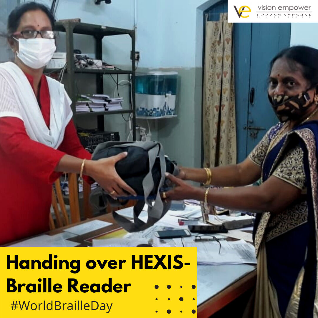 Hexis Braille Reader