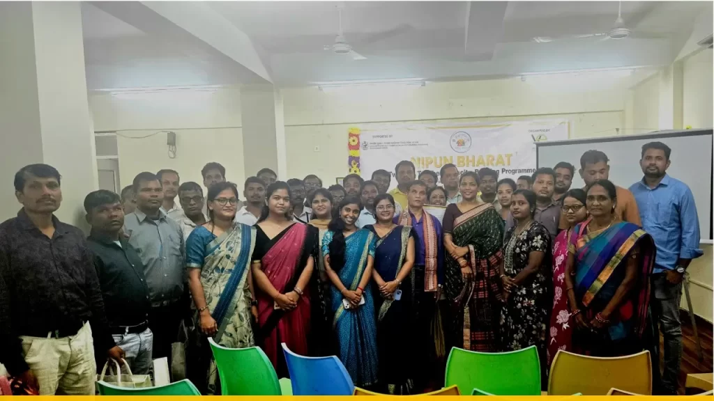 Group picure of the participants at the NIPUN Bharat training in Odisha