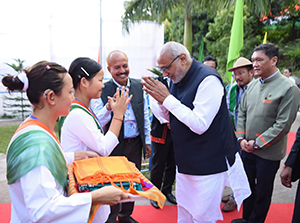 Vice-President of India Visiting Donyi-Polo Mission School
