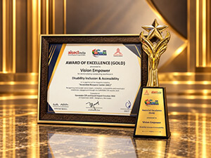 Photograph of an award