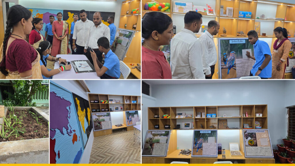 Photographs from the Nature corner of Red Cross School for the Blind (RCSB), Ganjam, Odisha