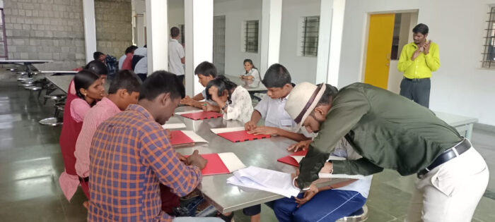State-Level Braille Competition